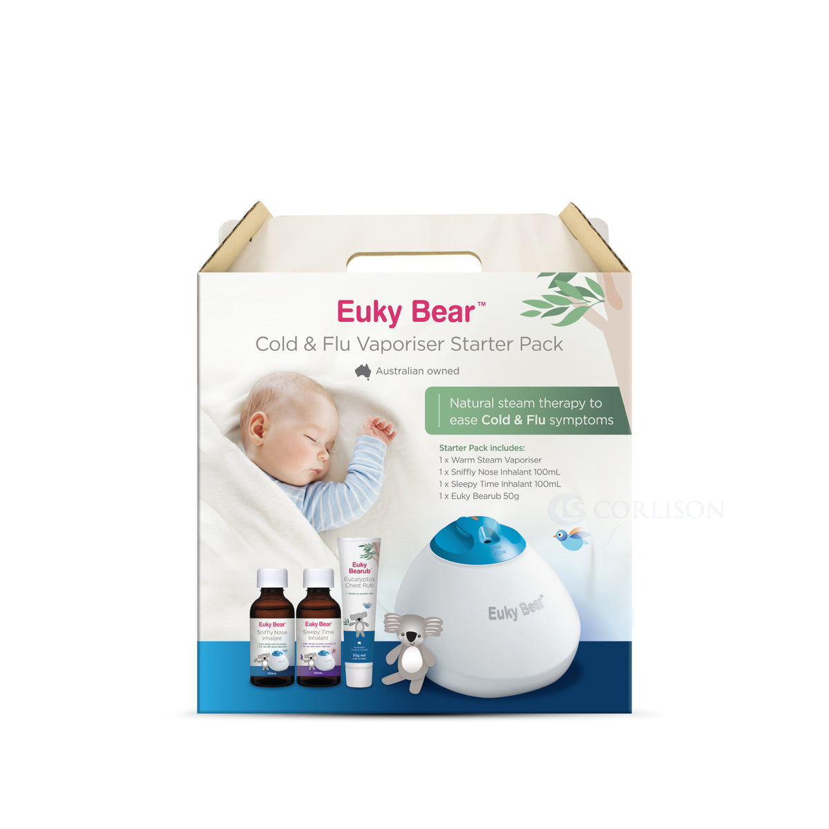 Euky Bear Steam Vaporiser Starter Pack Euky Bear Singapore