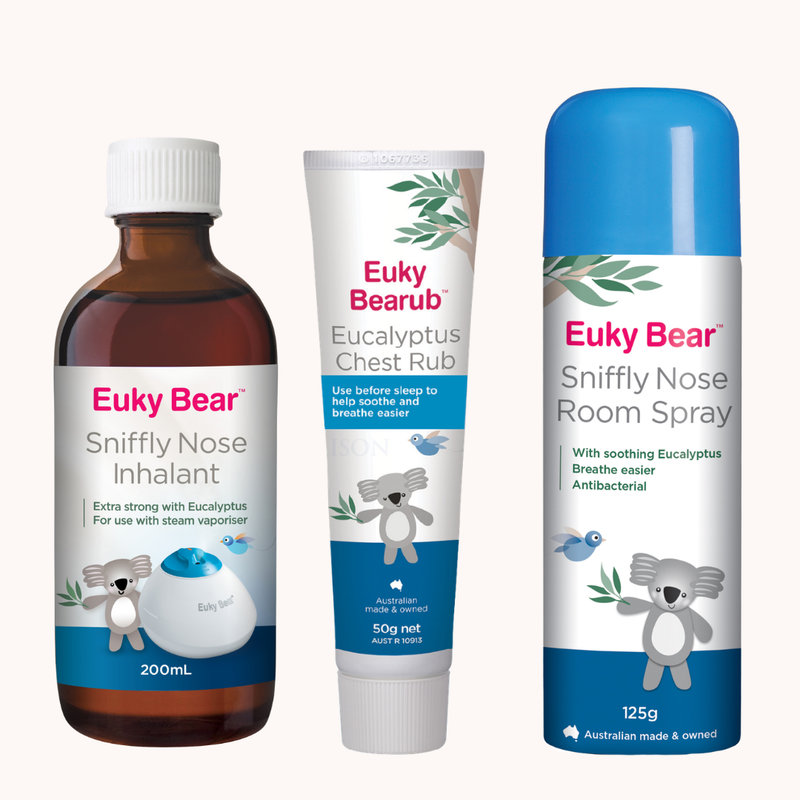 Euky Bear Sniffly Nose Relief Bundle