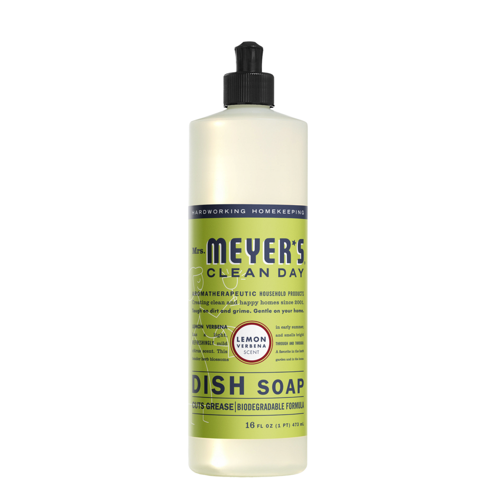 Mrs Meyers Liquid Dish Soap Lemon Verbena 473ml