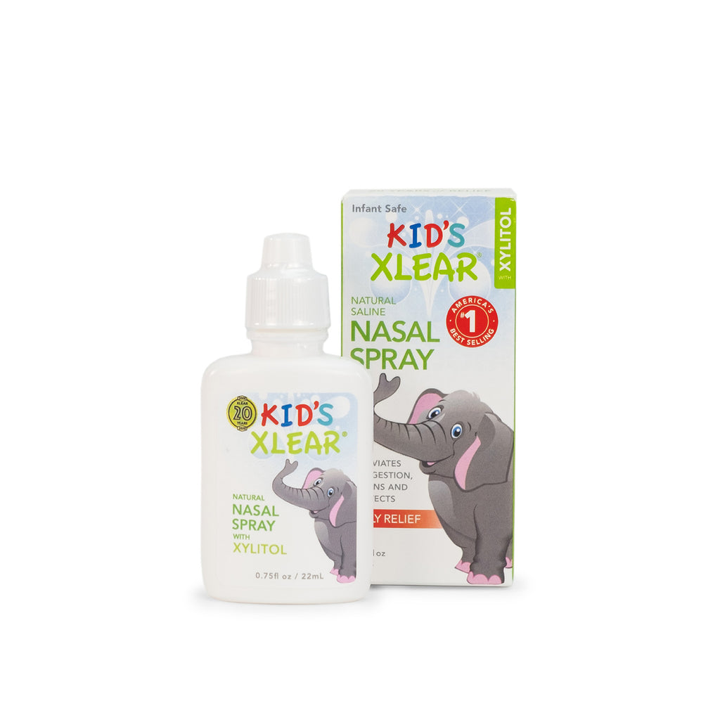 Xlear Kids Natural Saline Sinus Nasal Spray 22ml (0.75 Fl Oz)