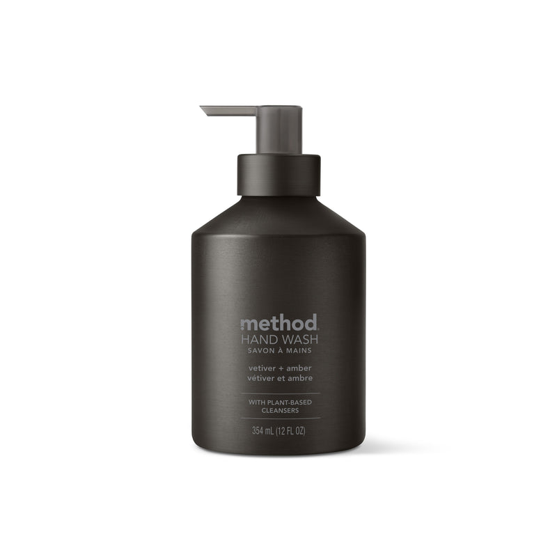 Method Aluminium Gel Hand Wash Vetiver + Amber 354ml