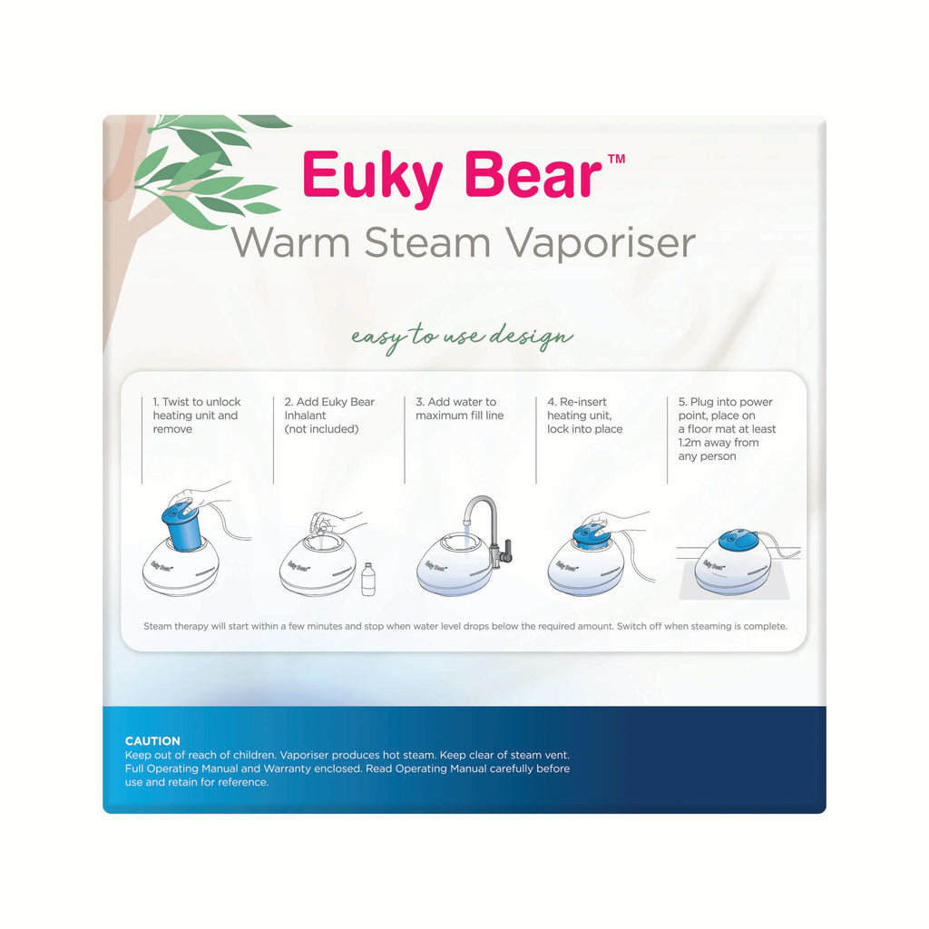 Euky Bear Warm Steam Vaporiser Euky Bear Singapore
