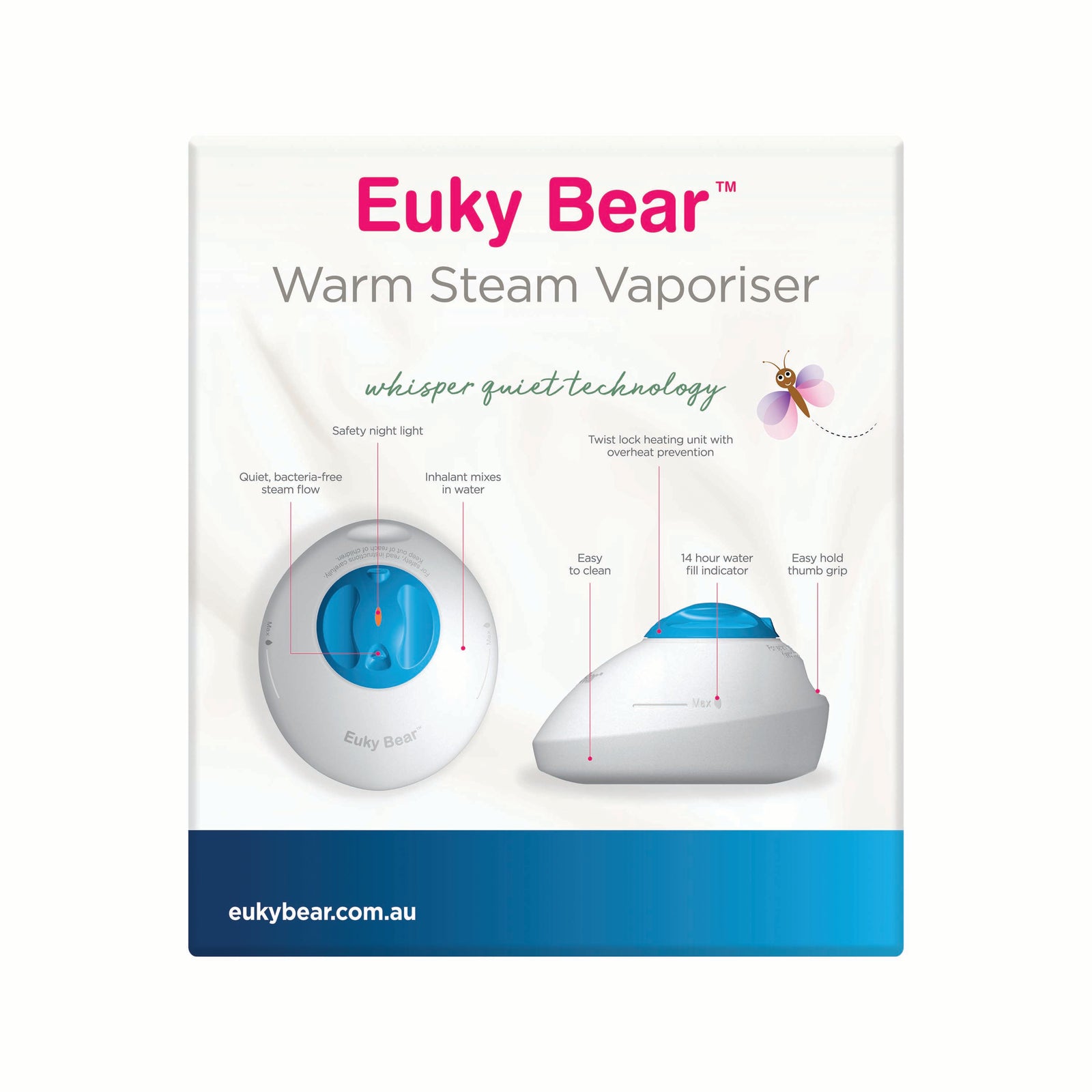 Euky Bear Warm Steam Vaporiser Euky Bear Singapore